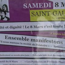 A Saint Gaudens le 8 Mars c&rsquo;est aussi le 8 Mai :)