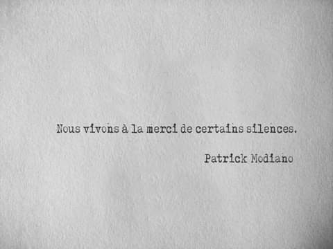 silence